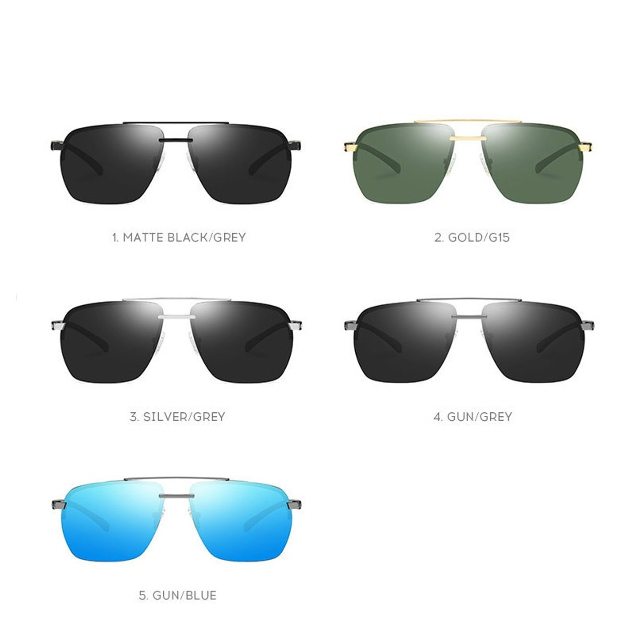 Polarizing Sunglasses Double Color Gradient Big Box Glasses Cycling Outdoor  Fashion Personality High-difinition Visual Driving - AliExpress